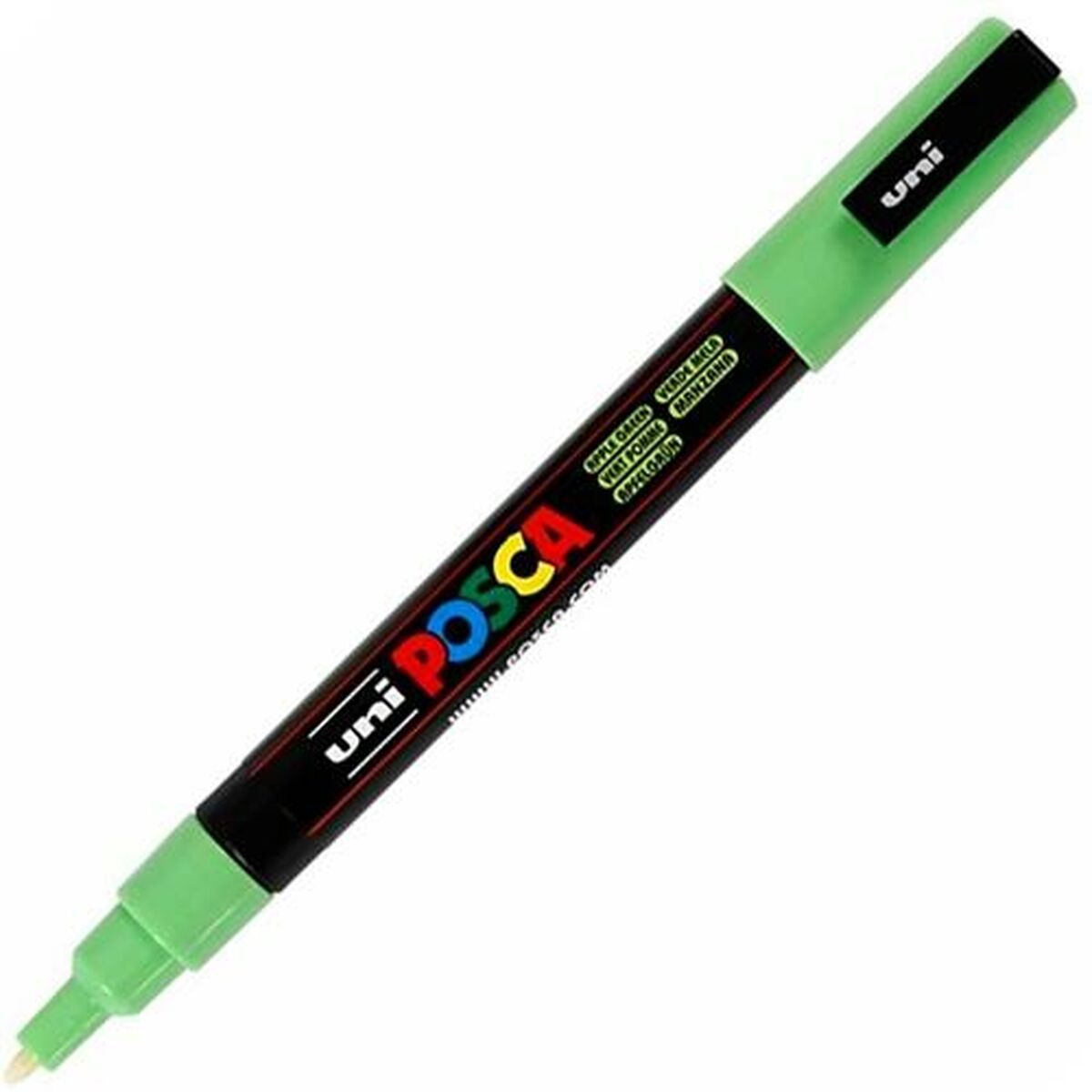 Marker POSCA PC-3M Hellgrün (6 Stück)